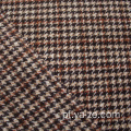 Tecido de lã de lã de tecido Houndstooth para pano de inverno